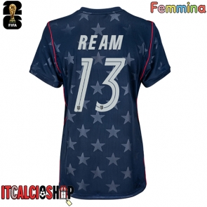 Stati Uniti Tim Ream #13 Seconda Maglia Femmina Mondiali 2026 Manica Corta